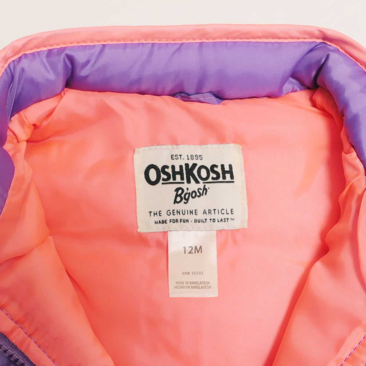Vintage OshKosh Jacket - 12M