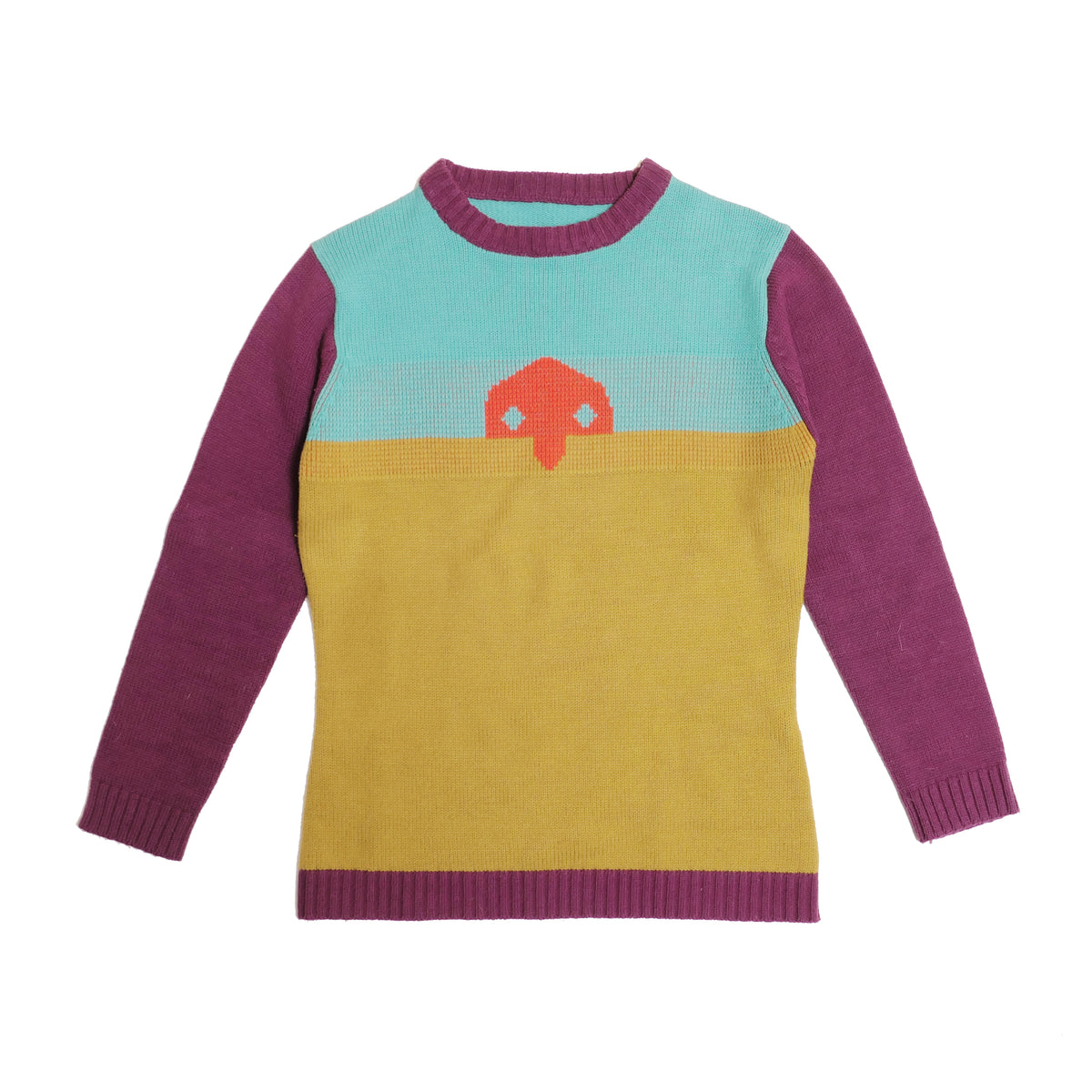 Color Block Kids Sweater - YM