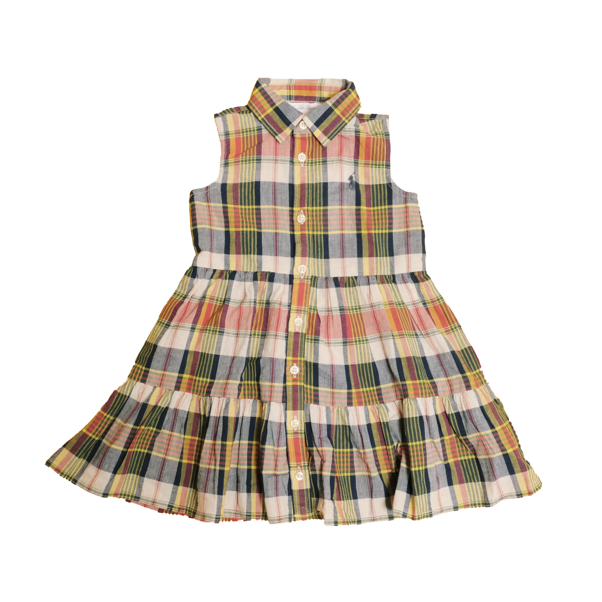 Ralph Lauren Plaid Dress - 12M