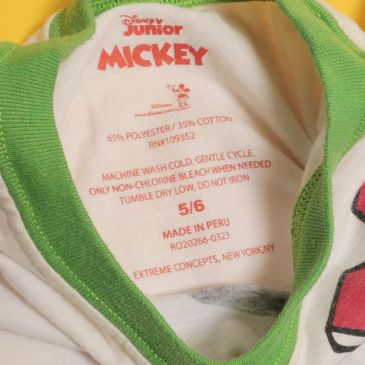 Mickey Mouse Kids T-Shirt - 5/6