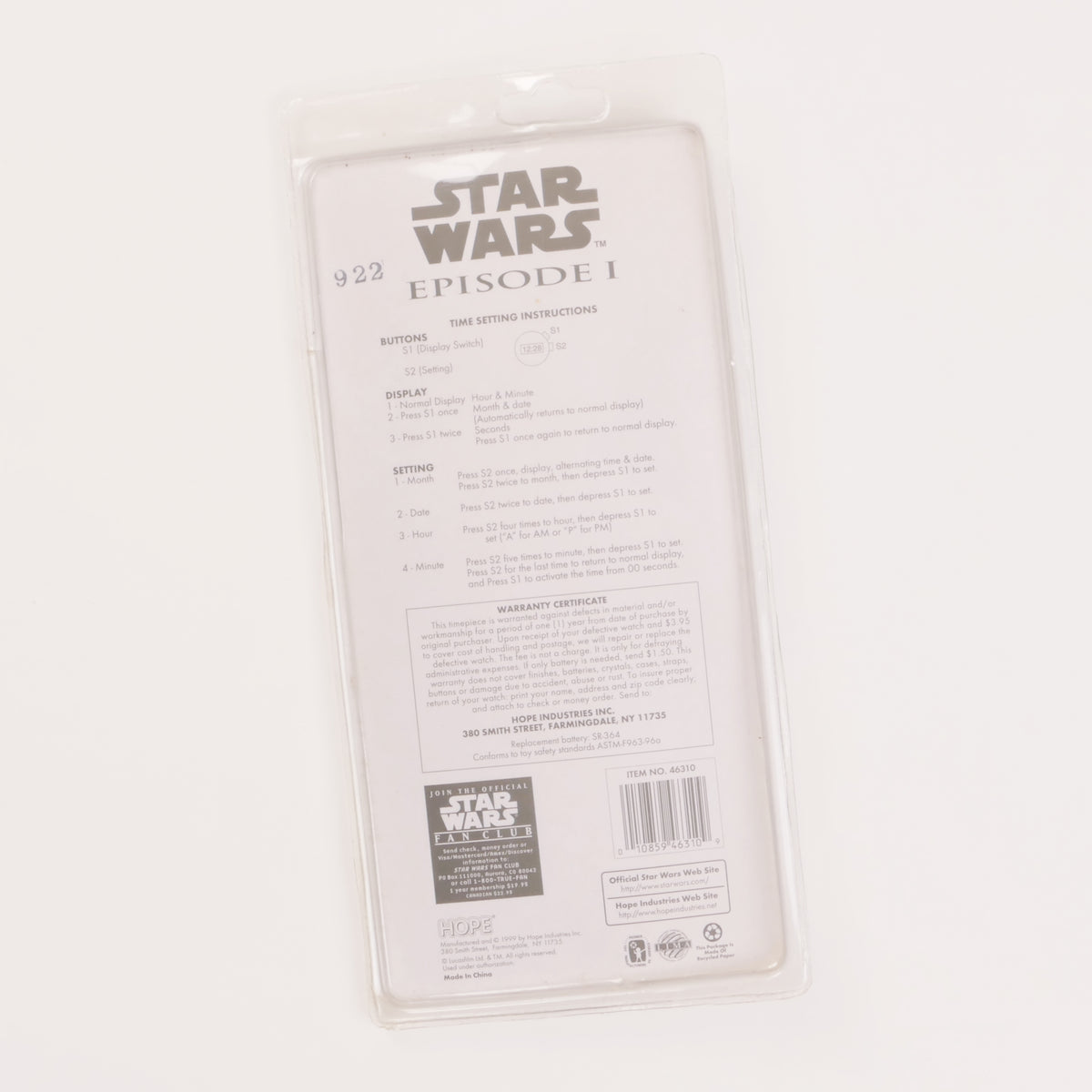 Star Wars Episode I Watch