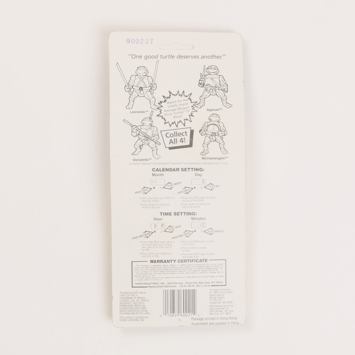 Teenage Mutant Ninja Turtles Leonardo Watch