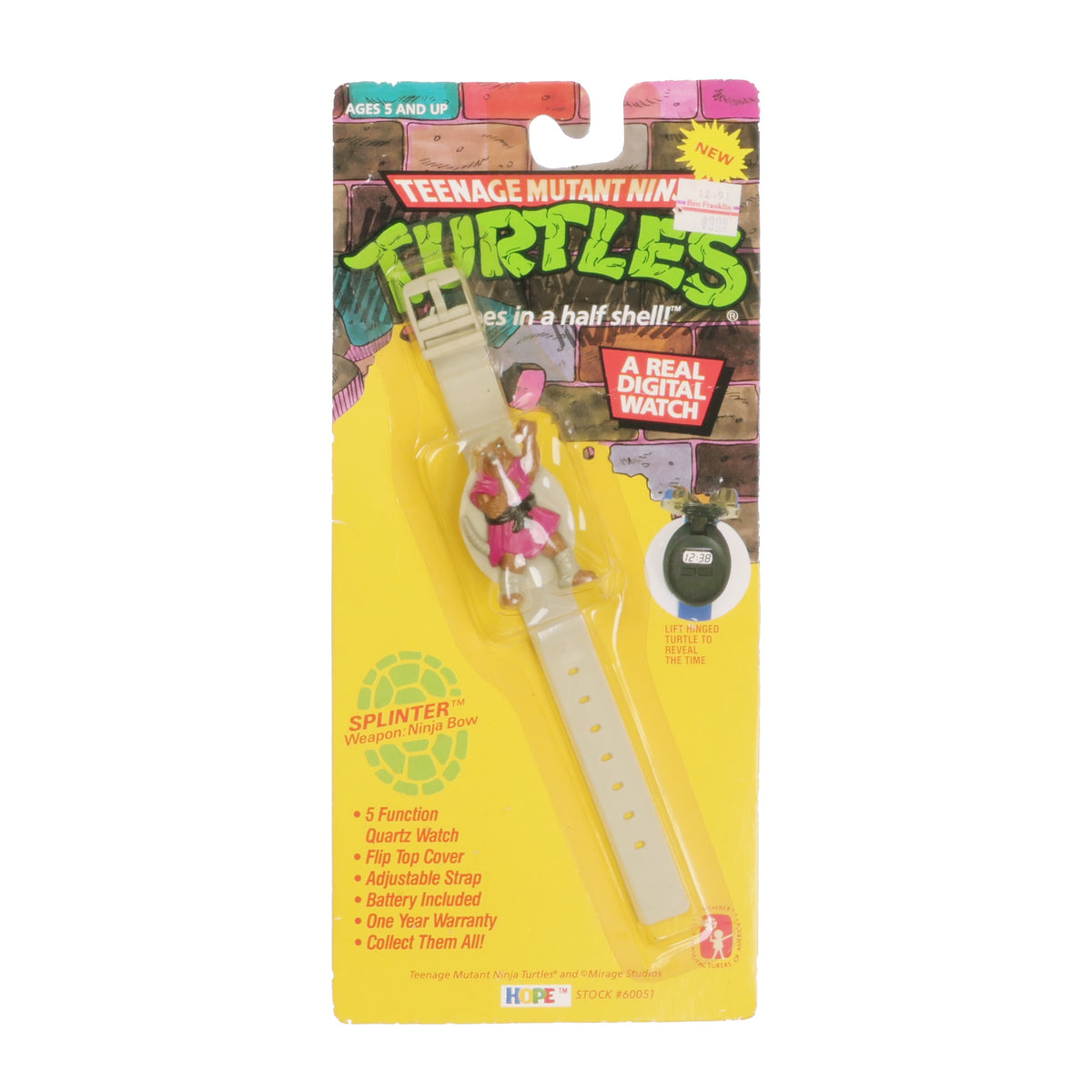 Teenage Mutant Ninja Turtles Splinter Watch