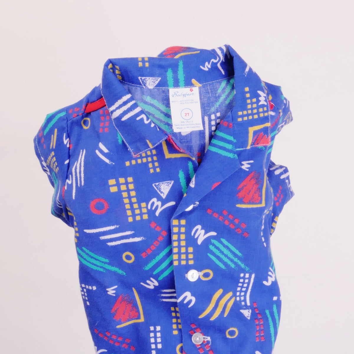 Geometric Kids Shirt - 2T