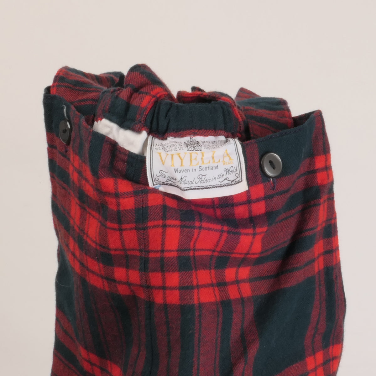 Vintage Plaid Kids Overalls - 6M