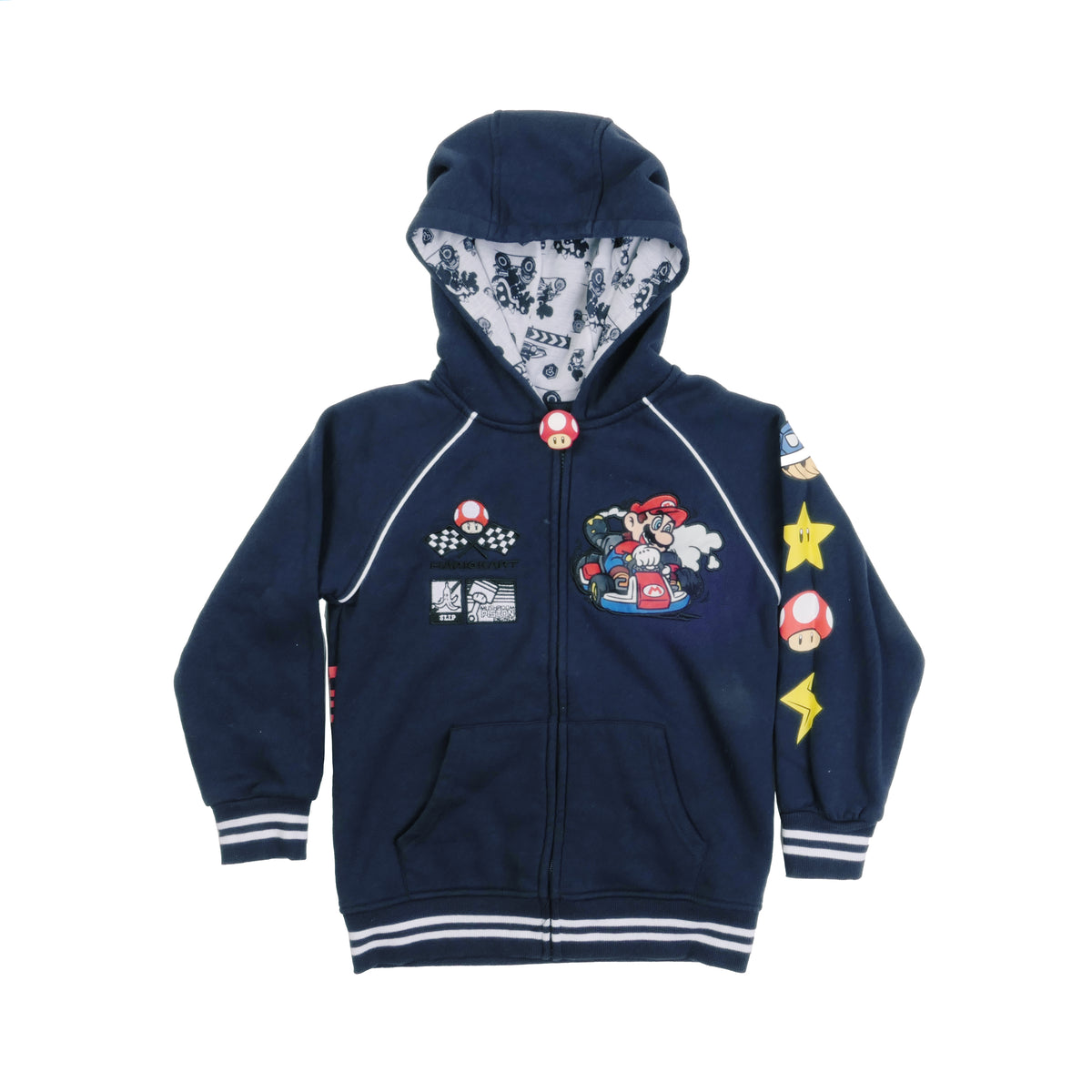 Mario Kart Kids Hoodie - M(8)