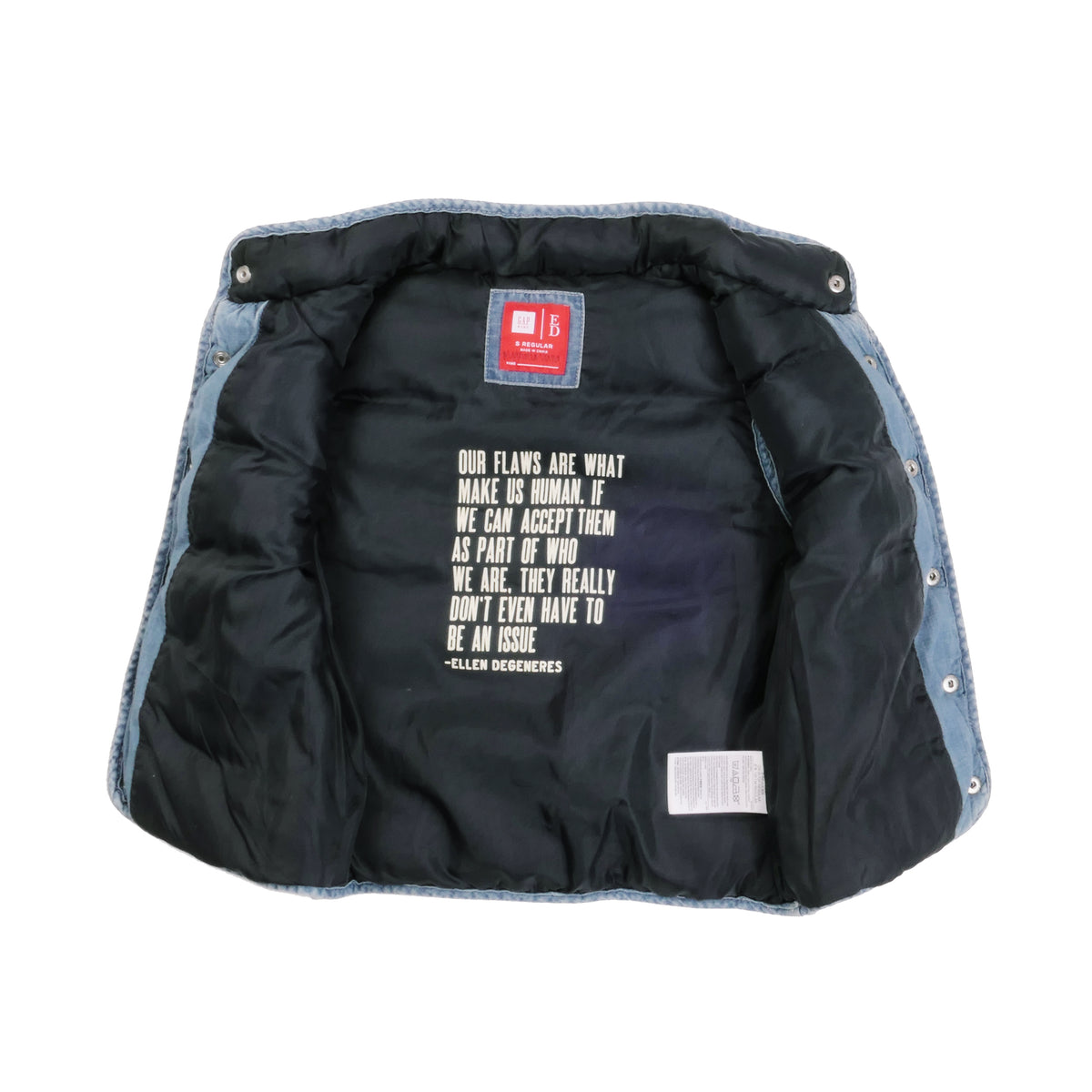 Gap Kids Denim Jacket Vest - S