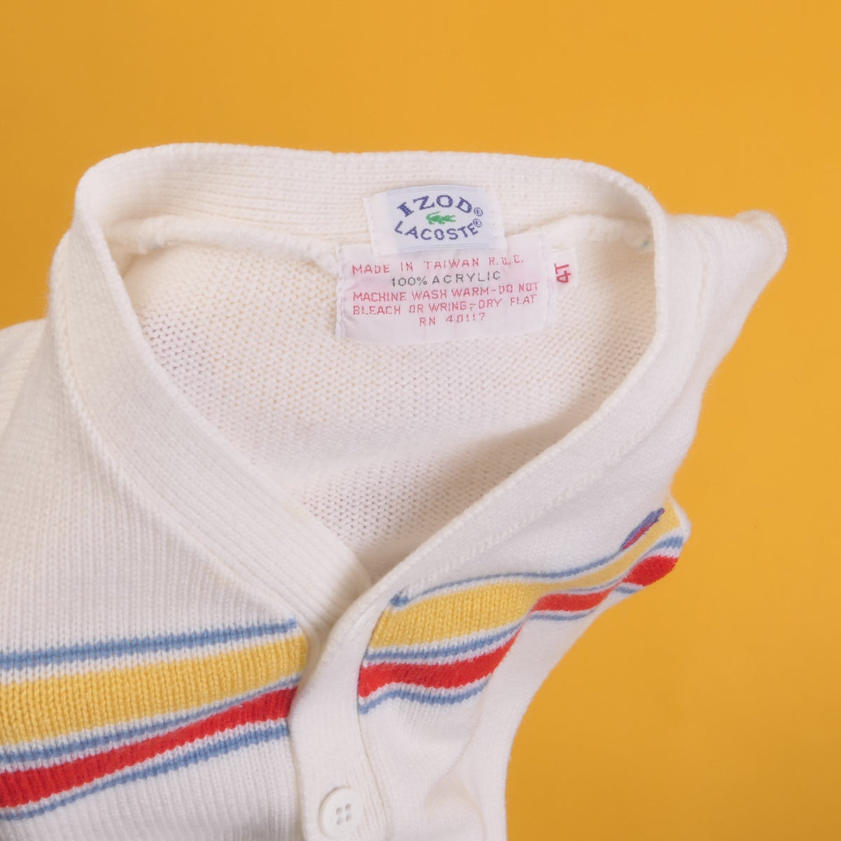 Vintage Lacoste Kid's Sweater - 4T