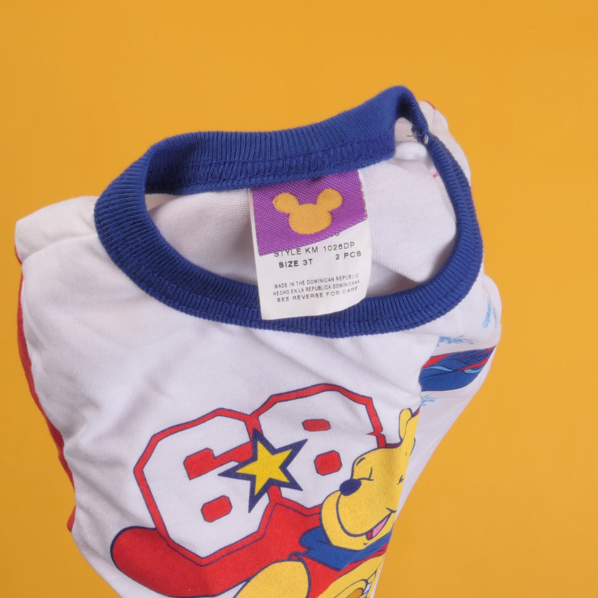 Winnie The Pooh Kids Pajama Set - 3T
