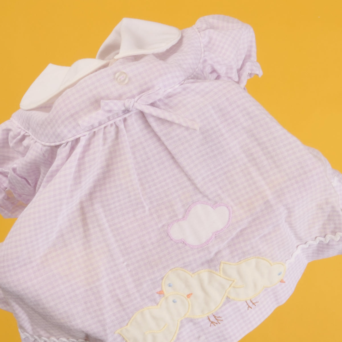Vintage Easter Chicks Dress - 6M