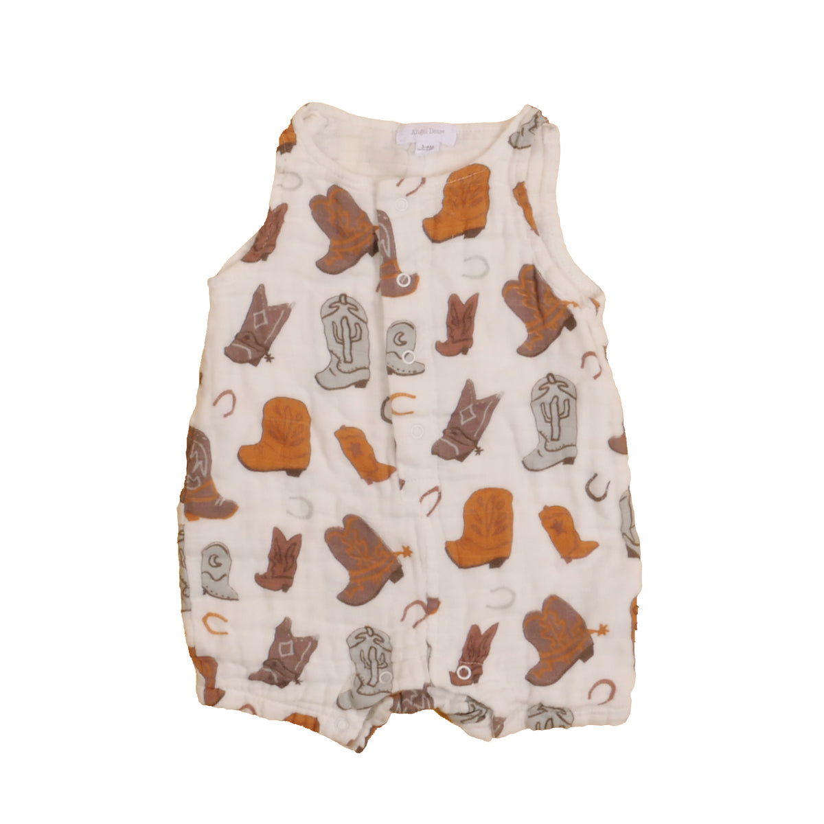 Angle Dear Western Onesie - 6M