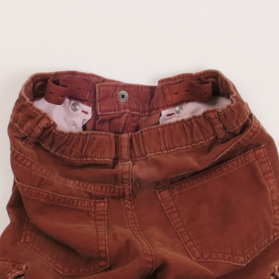 Corduroy Kids Cargo Pants - 5T