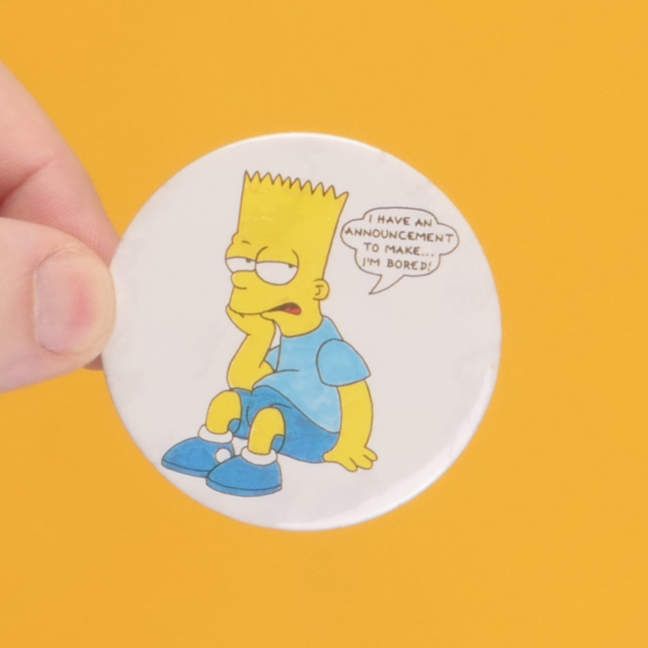 Bart Simpson Button
