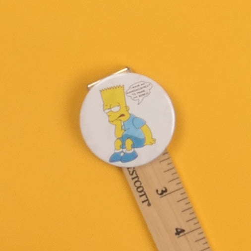 Bart Simpson Button